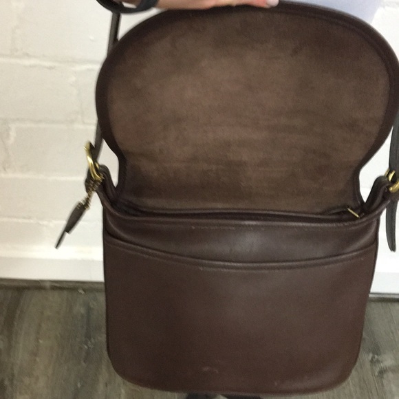 Coach Vintage Leather Crossbody in Brown - Picture 4 of 8
